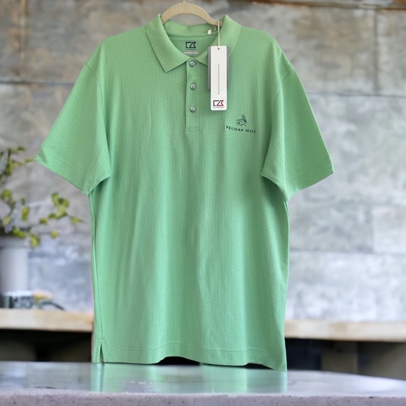 Cutter & Buck Other - CUTTER & BUCK Dry Tec Luxe Golf Shirt/Pelican Hill Large